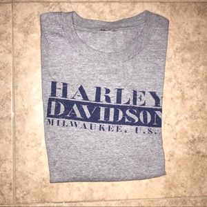 Large Harley Davidson vintage tee